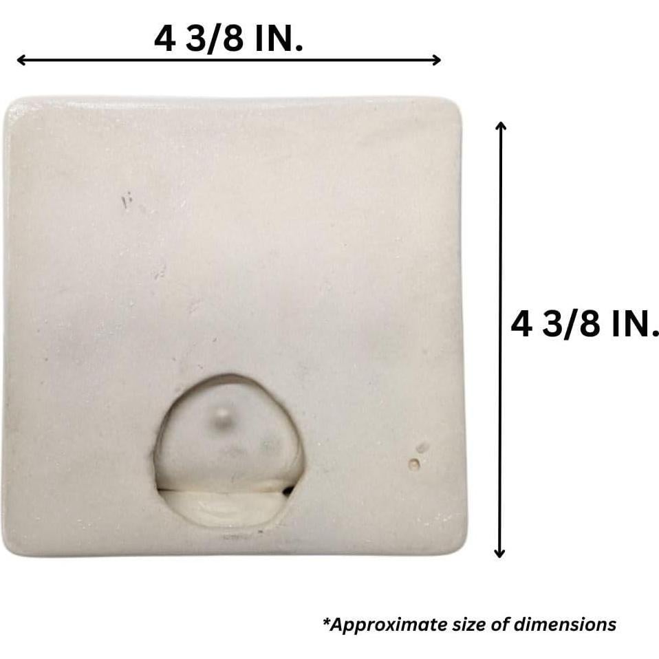 Soporte de Cepillo de Dientes Cerámica Genérico 11.1x11.1cm