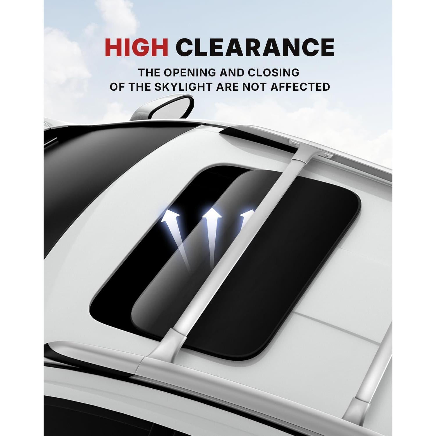 Barras Transversales de Techo Richeer para Rogue 2014-2020 100kg