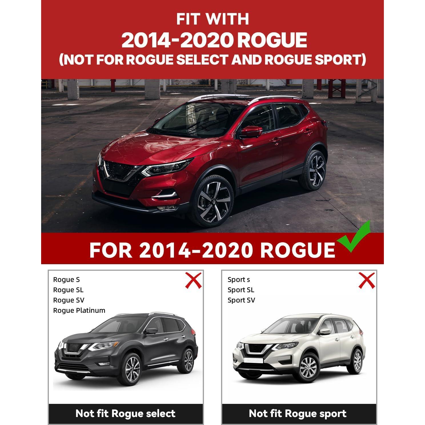 Barras Transversales de Techo Richeer para Rogue 2014-2020 100kg