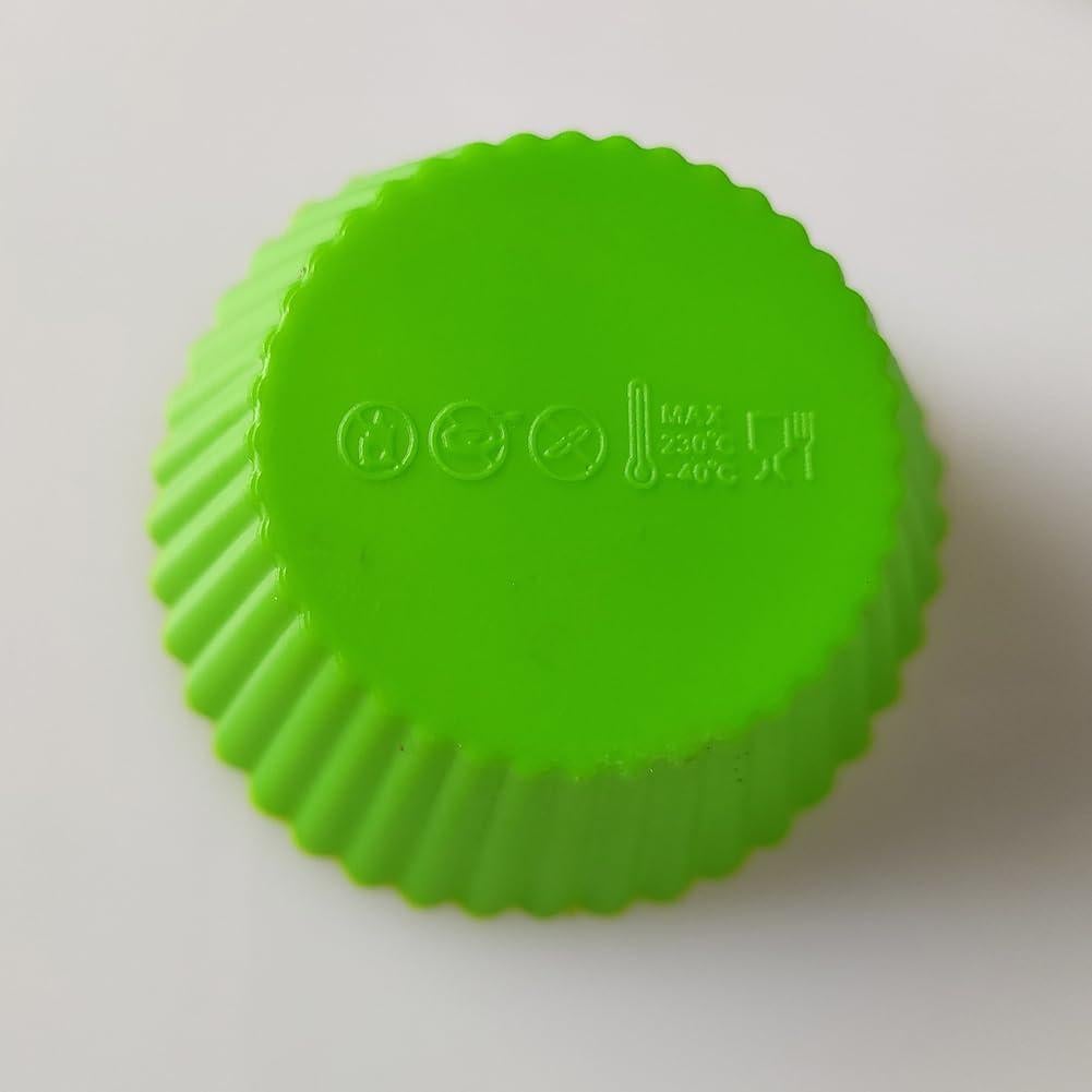 Moldes de Silicona para Muffin 24pcs Reutilizables JIANWEI