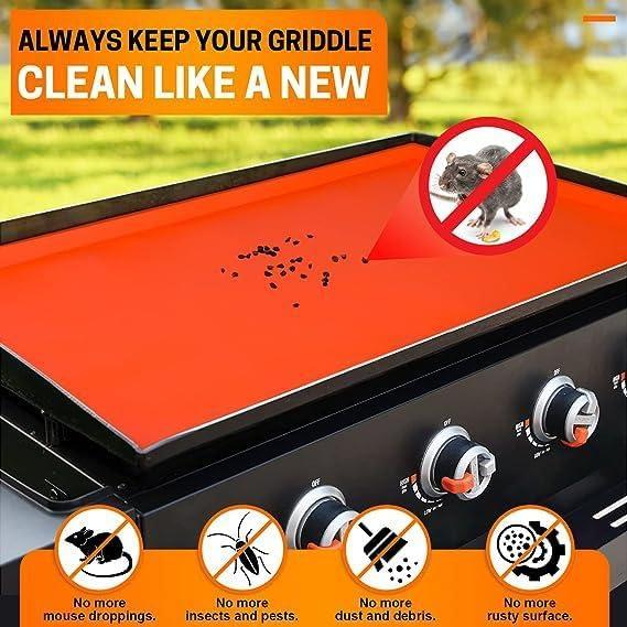 Cubierta de Silicona Jet Lag para Parrilla Blackstone 72x46 cm