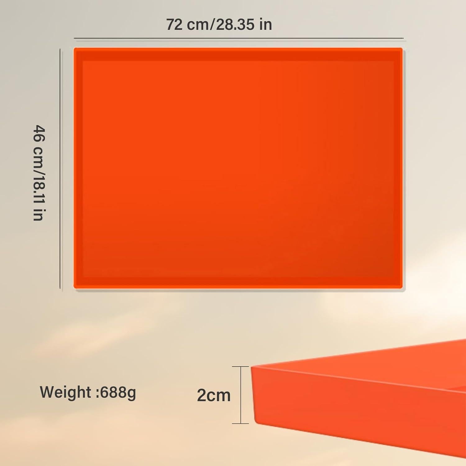 Cubierta de Silicona Jet Lag para Parrilla Blackstone 72x46 cm