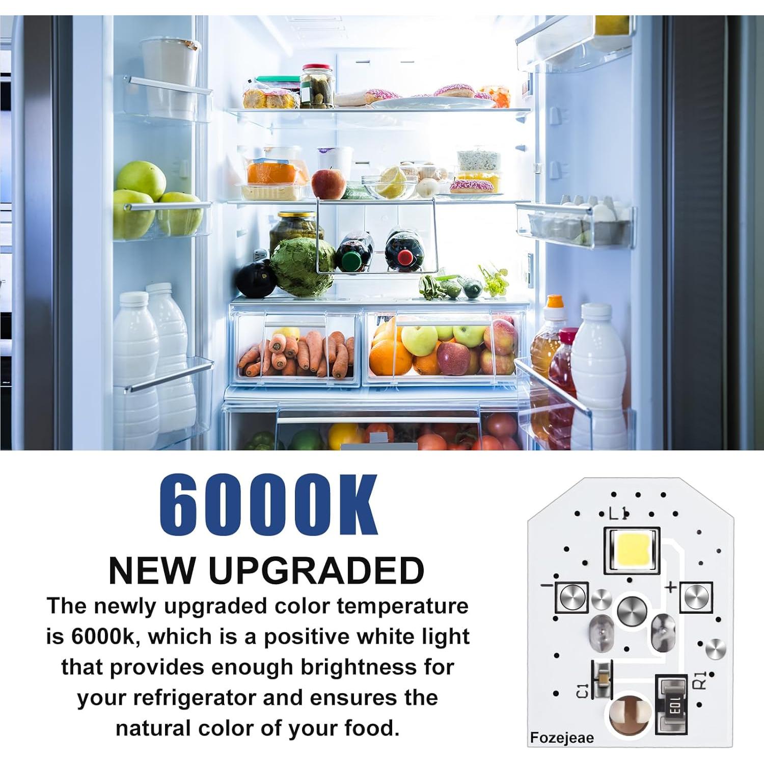 Bombilla LED de Reemplazo para Refrigerador GE 7 Piezas WR55X11132