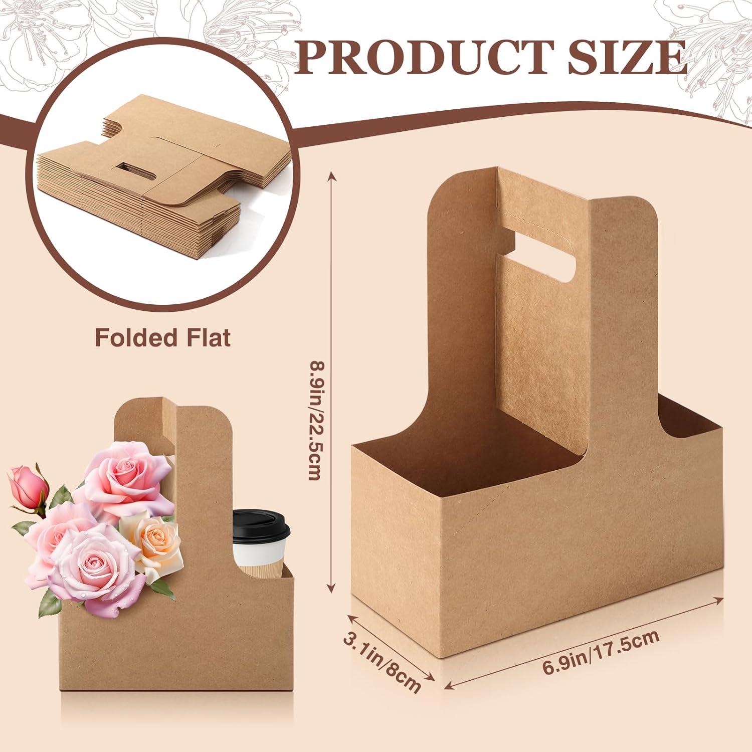 Bakbania 40 Piezas Transportadores de Bebidas 2 Tazas 0.62L