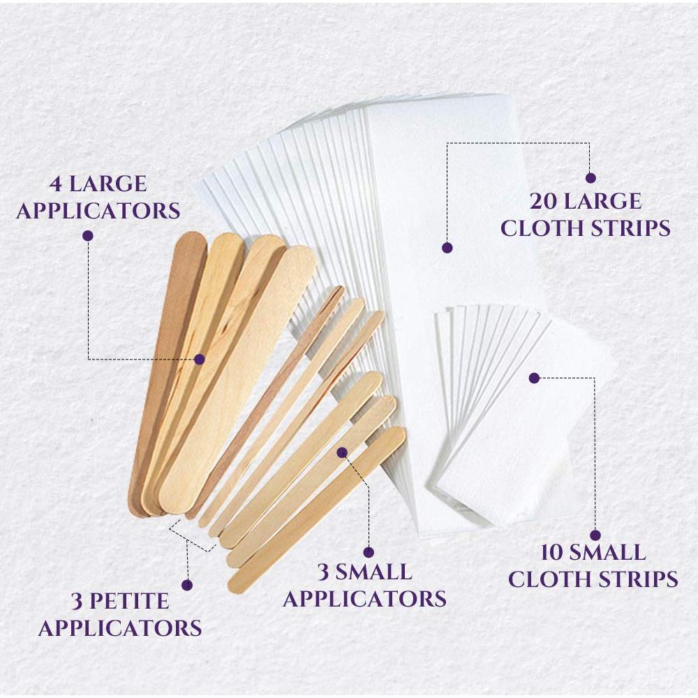 Kit de Depilación Satin Smooth - Tiras y Aplicadores 2 Pzas