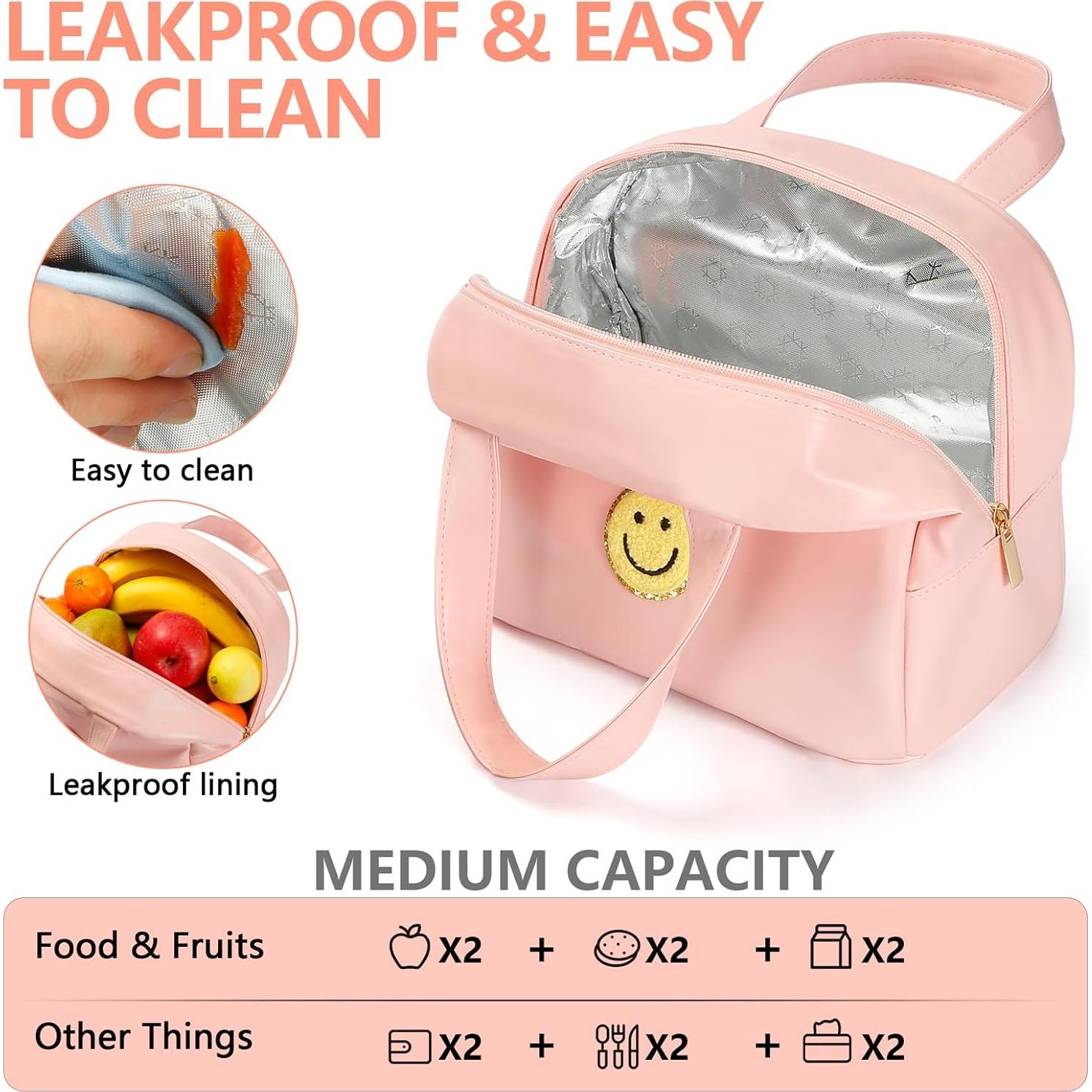 Bolsa de Almuerzo Aislada POETIC WREATH Rosa 9.4L