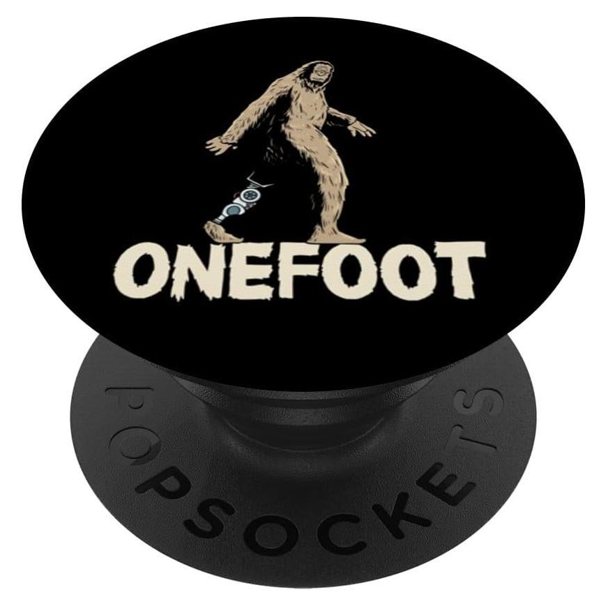 PopSockets Adhesivo PopGrip Diseño Broma Amputado Pierna