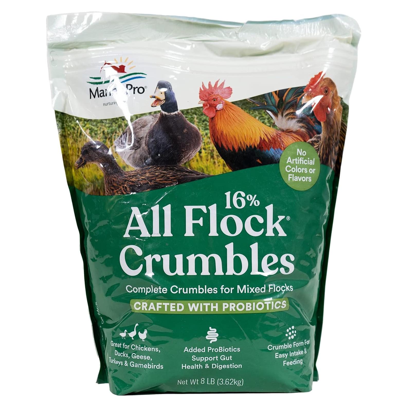 Alimento para Aves Manna Pro All Flock 3.63 kg - 16% Proteína