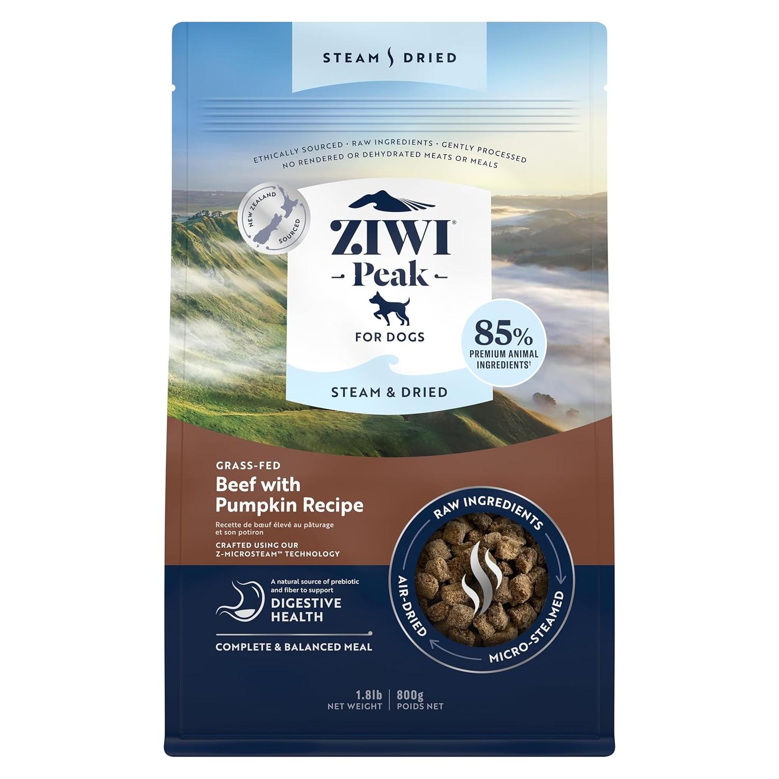 Comida para Perros Ziwi Peak 816g - Carne de Res y Calabaza