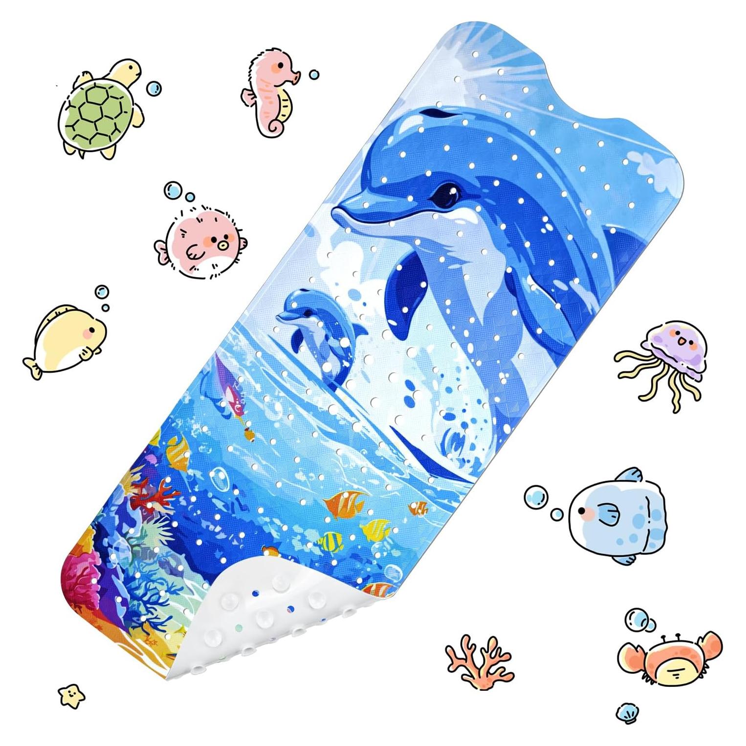 Alfombrilla de Baño Antideslizante Vanleonet Delfín 101.6x40.6cm
