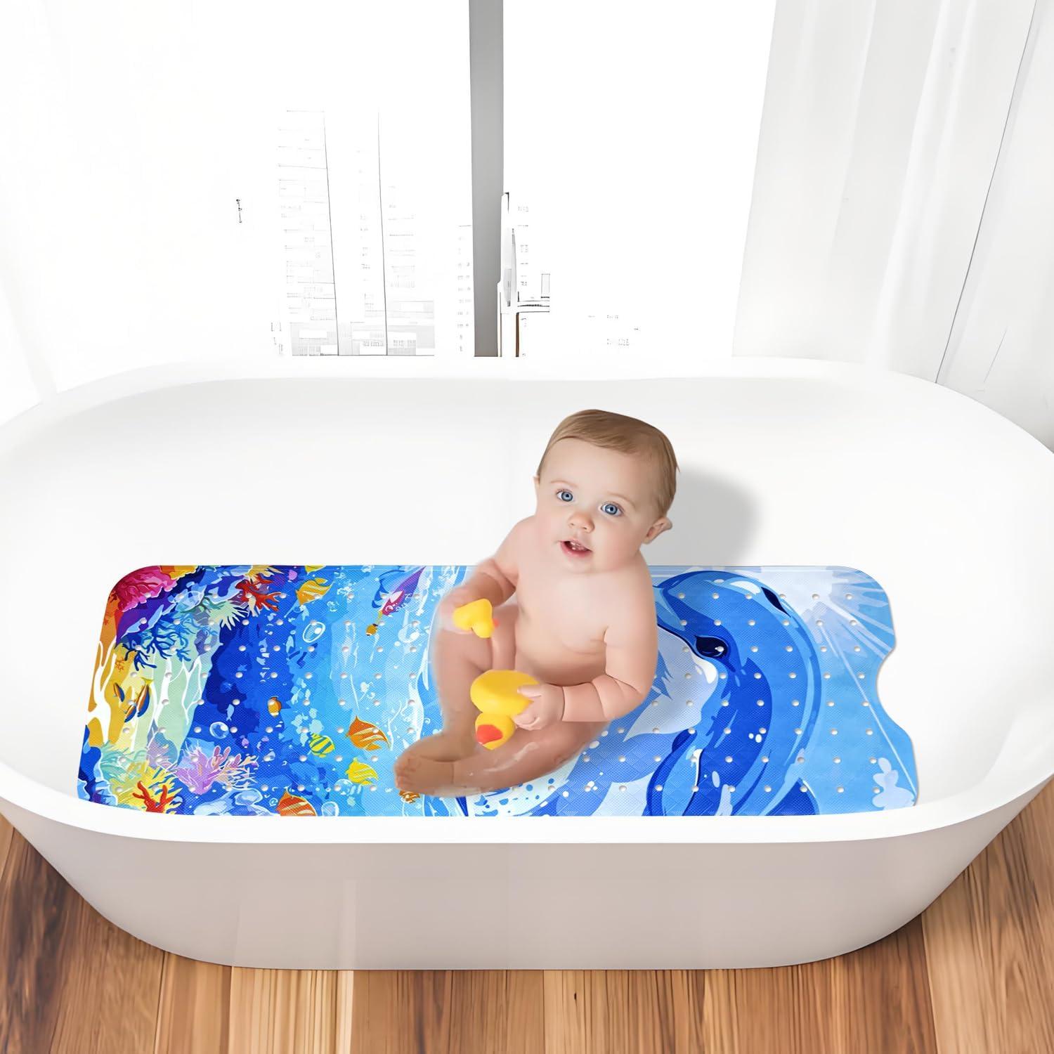 Alfombrilla de Baño Antideslizante Vanleonet Delfín 101.6x40.6cm