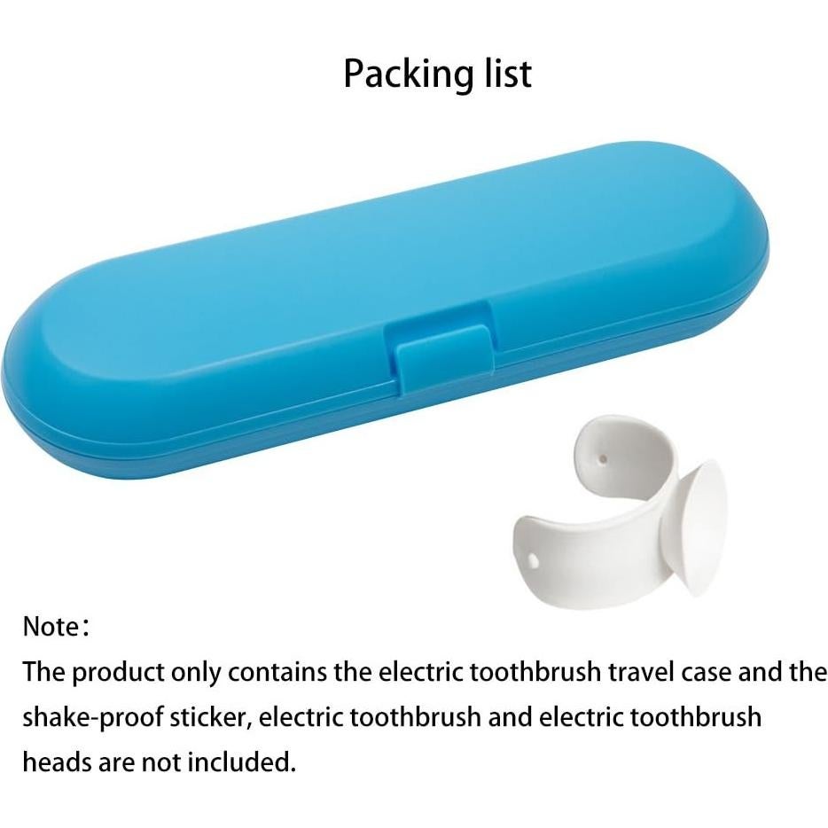 Funda de Viaje para Cepillo Eléctrico Oral-B Pro Azul 21x7x4.5cm