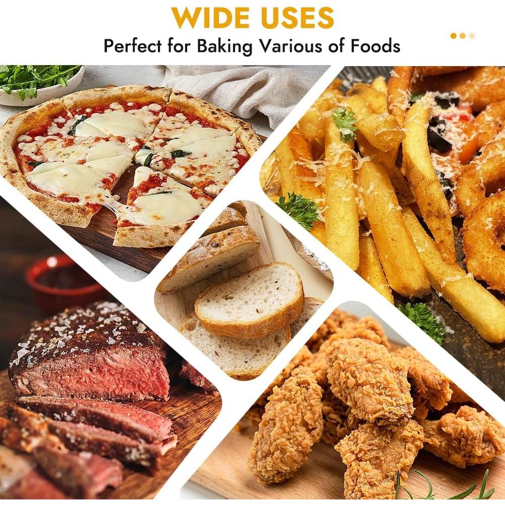 Papel Pergamino para Freidora de Aire BYKITCHEN 30x30 cm 120 Pcs