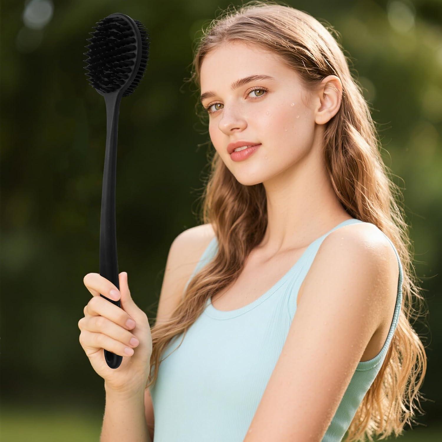 Cepillo de Ducha de Silicona YouthRun - Exfoliador y Masajeador