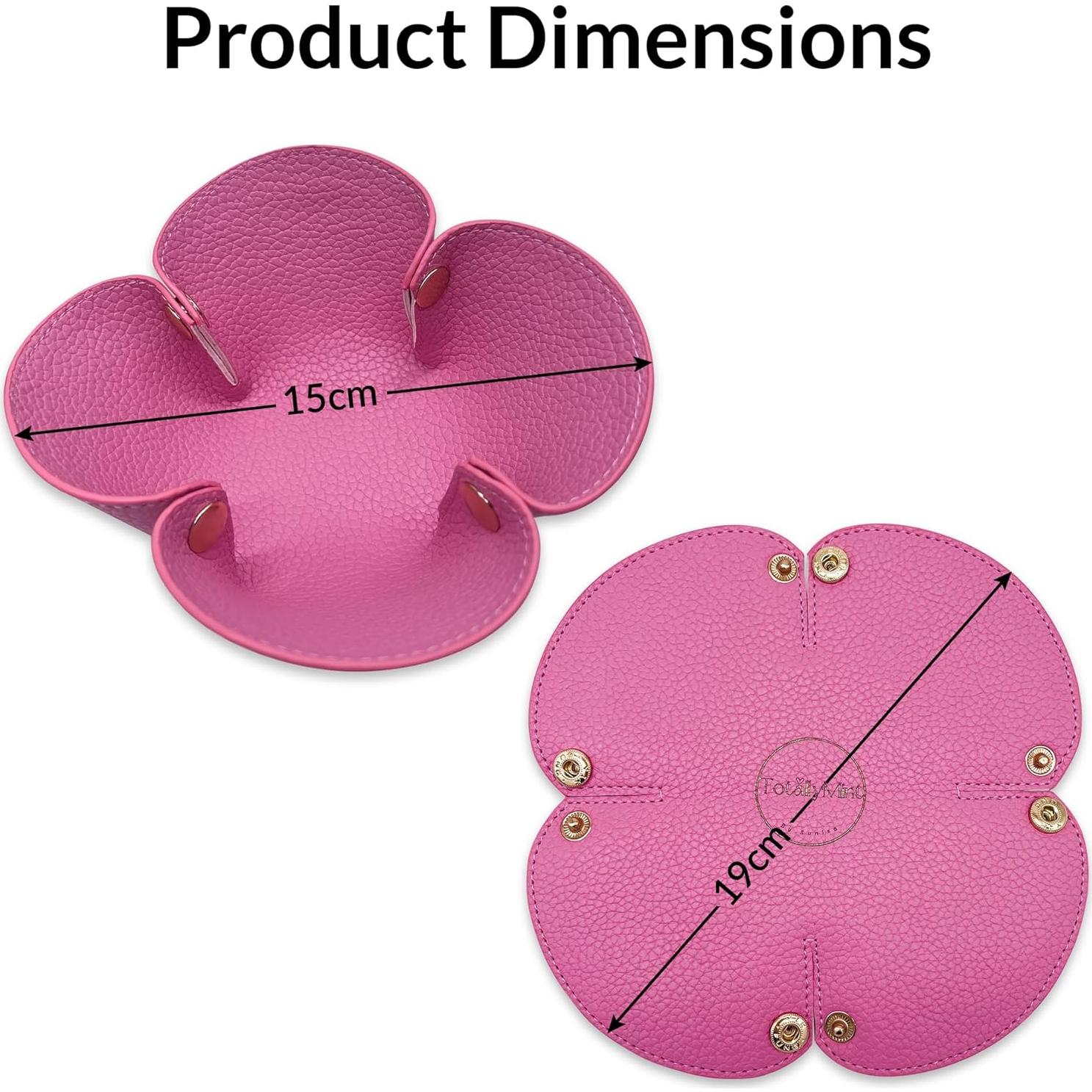 Bandeja de Joyería Plegable Rosa Bebé TotallyMint 13.97 cm