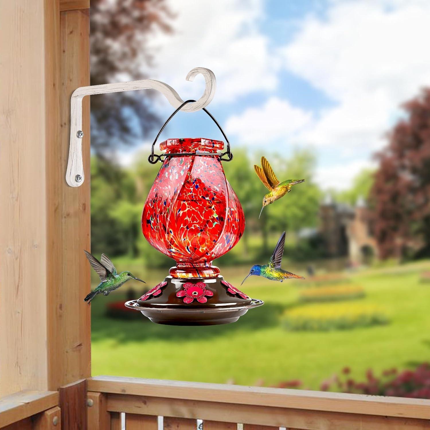 Ganchos para Plantas BOLITE 15cm Blanco Retro - Paquete de 2