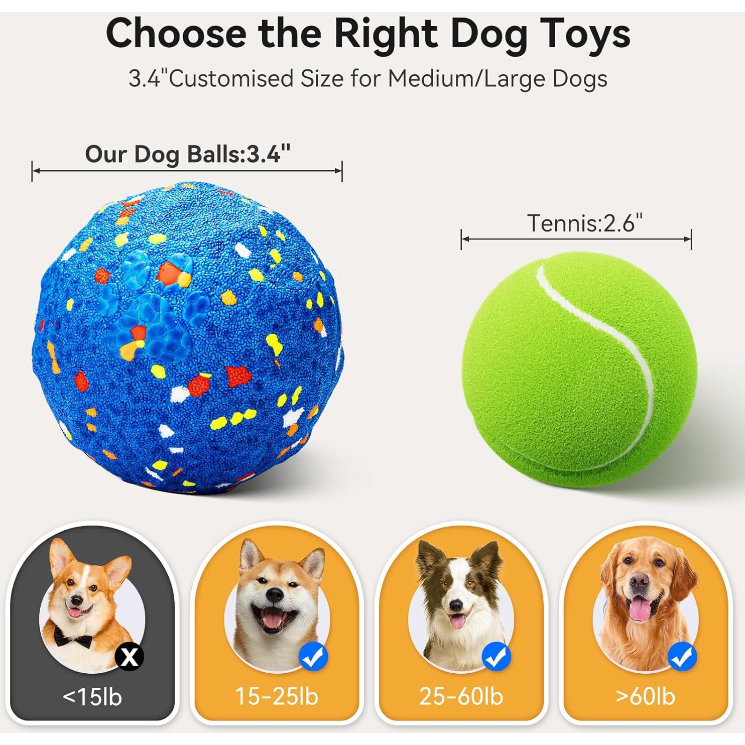 Pelota Interactiva para Perros ARONYADA 8.64 cm E-TPU Duradera