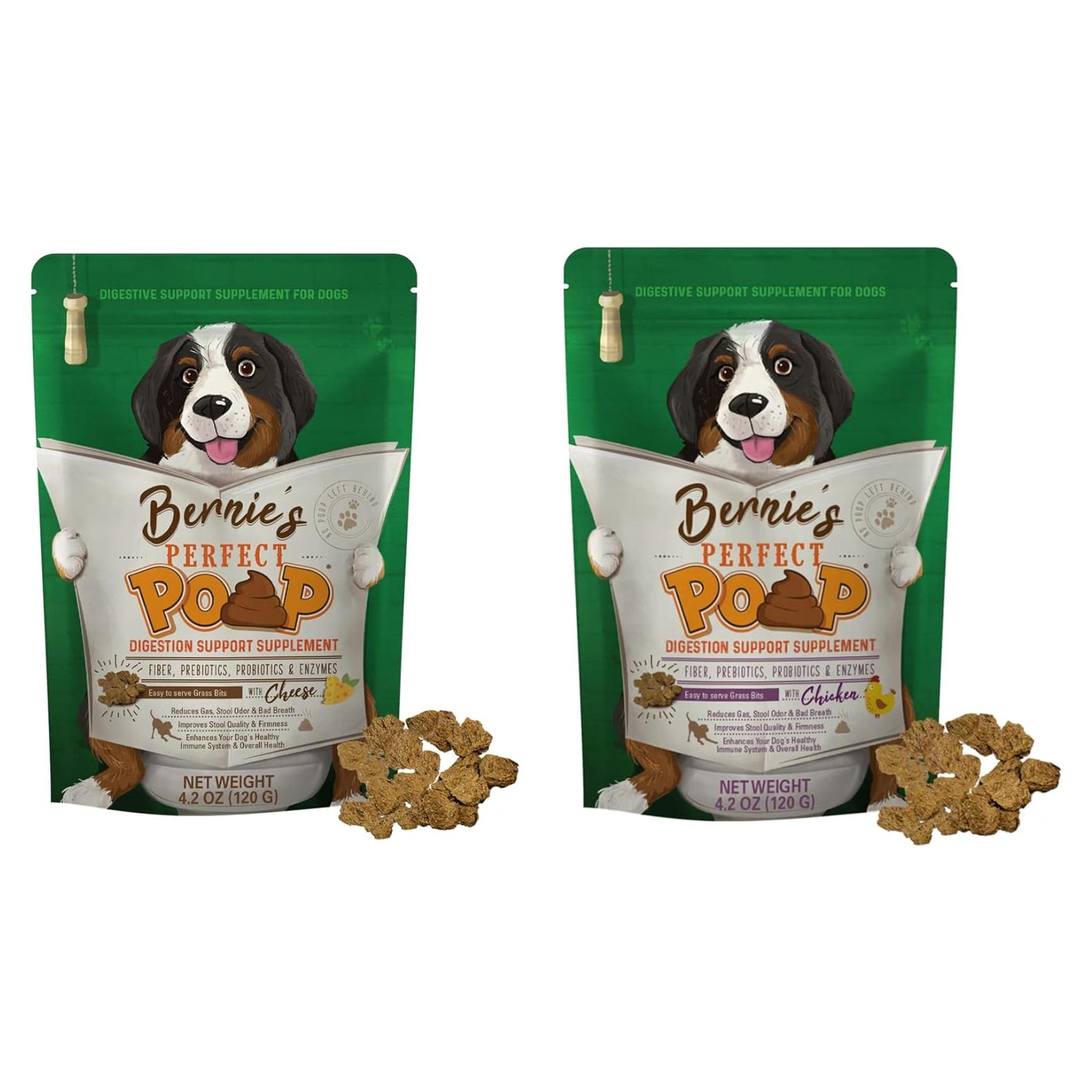 Suplemento Digestivo para Perros Bernie 240g - Fibra y Probioticos