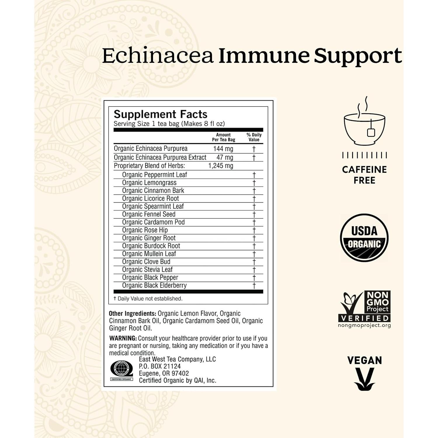 Paquete Variado de Té Orgánico Yogi Get Well - 96 Bolsitas