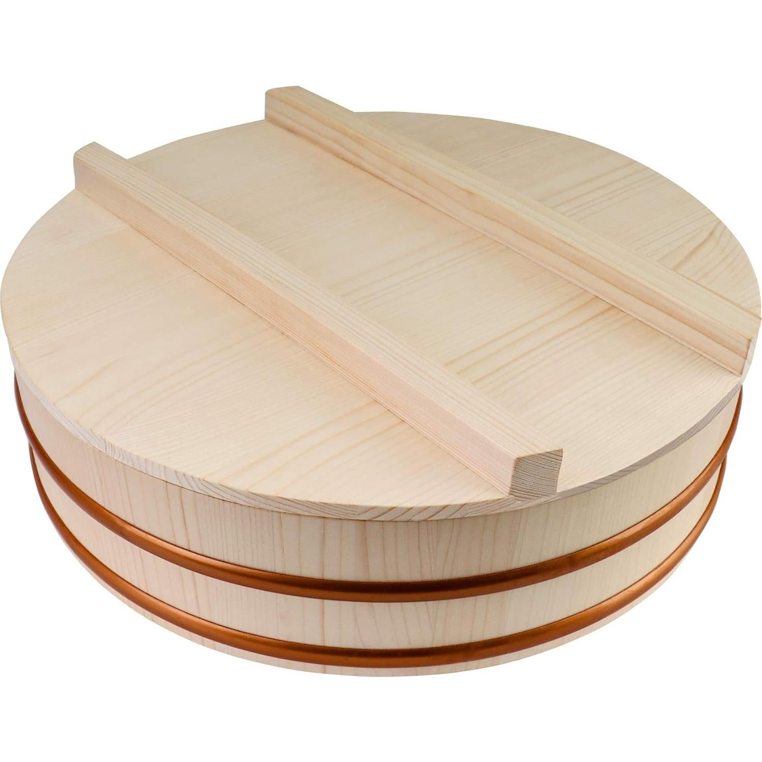 Tazón de arroz para sushi Kichgather 26.9 cm con tapa