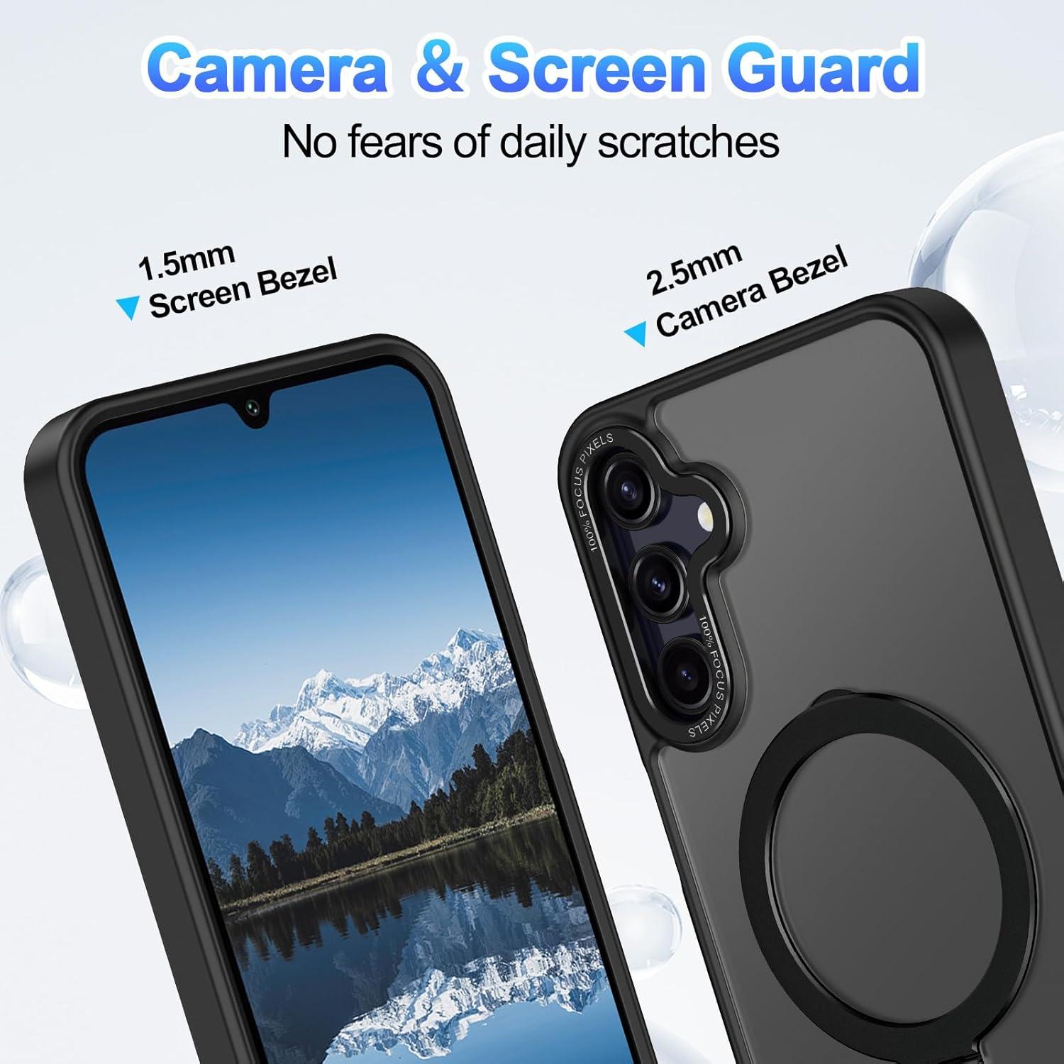 Funda Casehas para Samsung Galaxy A15 con Soporte Magnético