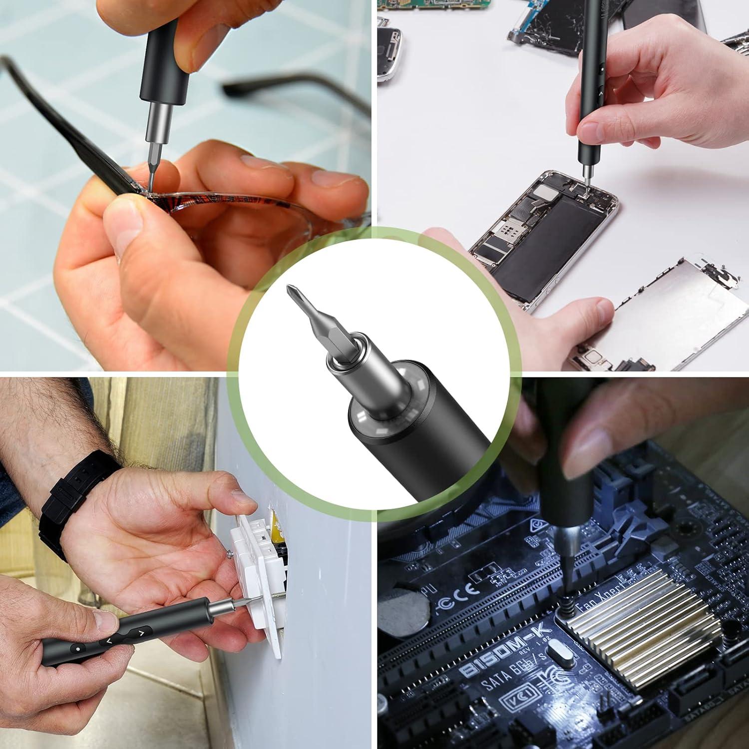 Destornillador Eléctrico de Precisión KeeKit 28 en 1 Recargable