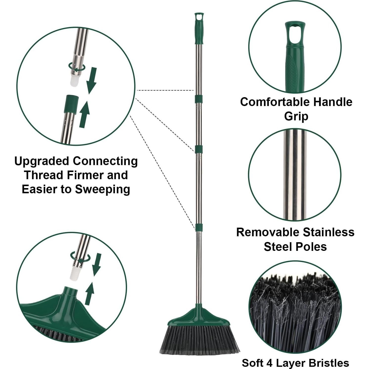 Escoba KeFanta Profesional 50" (127 cm) para Interiores y Exteriores