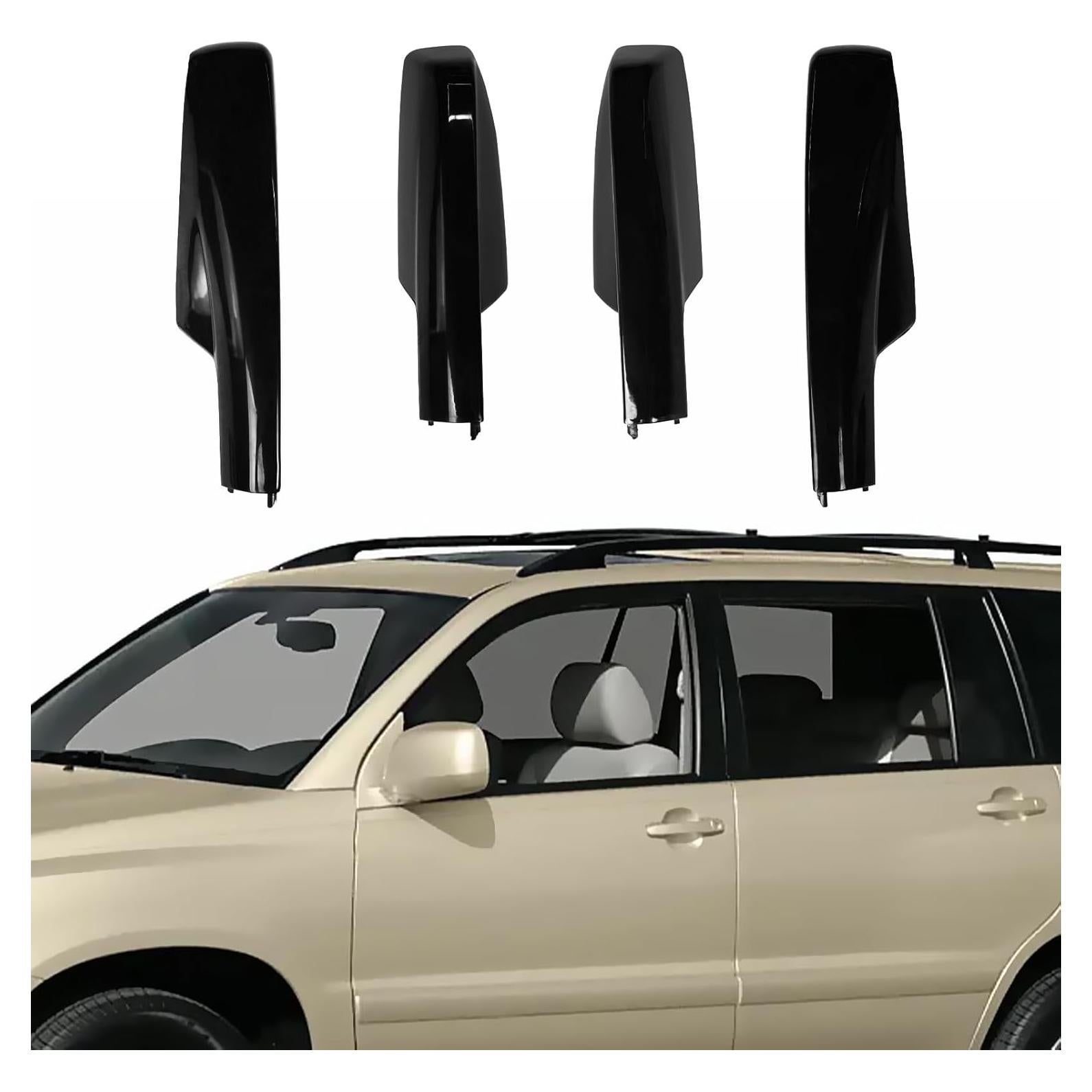 Cubiertas de Riel de Techo TTCR-II para Toyota Highlander 2001-2007