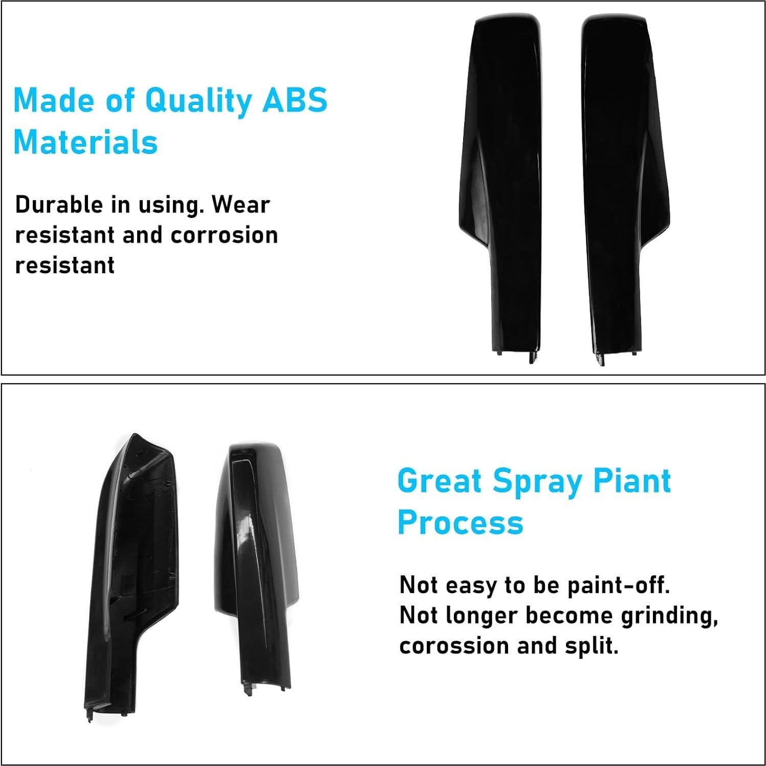 Cubiertas de Riel de Techo TTCR-II para Toyota Highlander 2001-2007