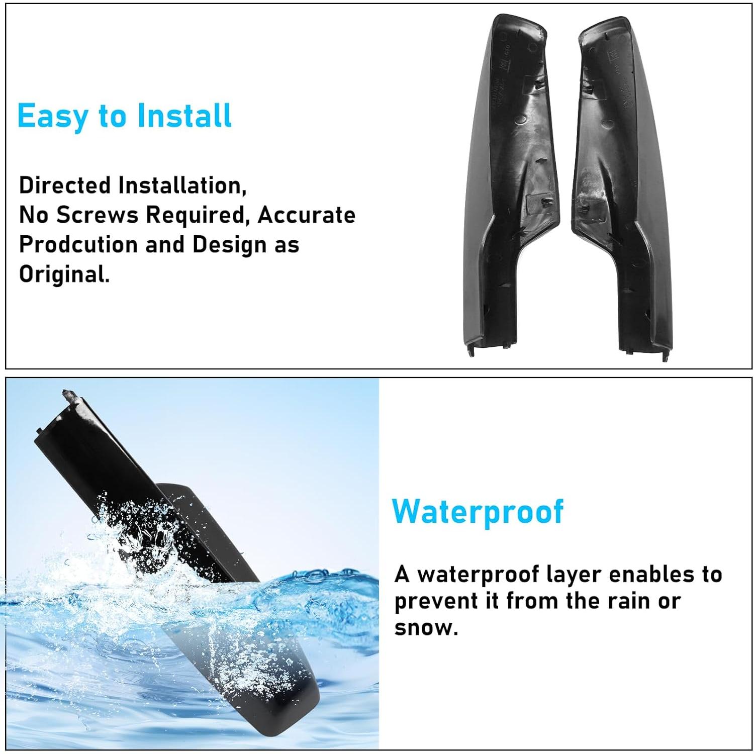 Cubiertas de Riel de Techo TTCR-II para Toyota Highlander 2001-2007