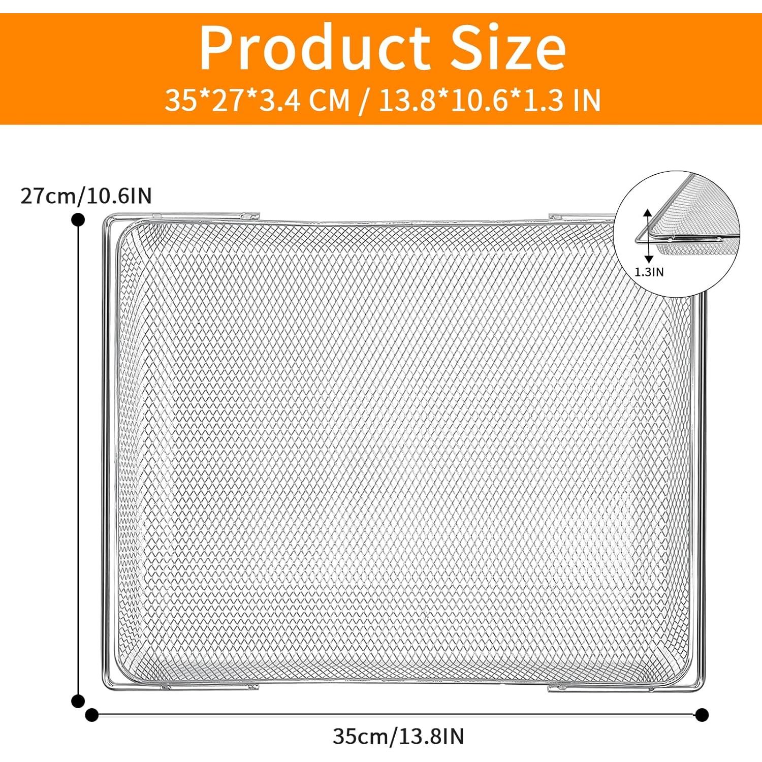 Cesta de Freidora de Aire Ninja SP151 35.1x26.9 cm Acero Inoxidable