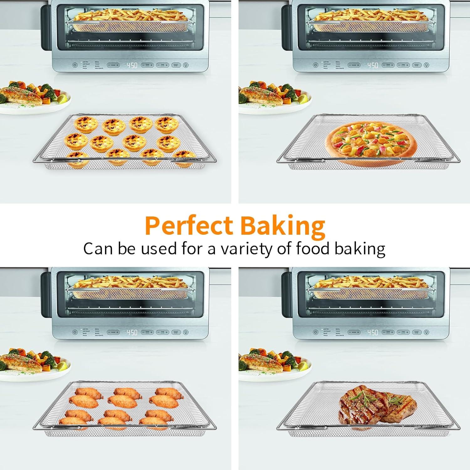 Cesta de Freidora de Aire Ninja SP151 35.1x26.9 cm Acero Inoxidable