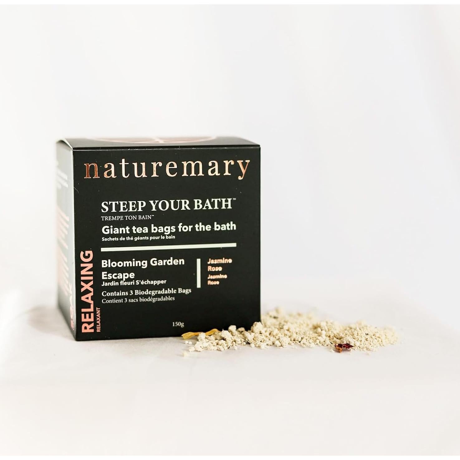 Baño Hidratante Relax Naturemary Jazmín Rosa 150 g