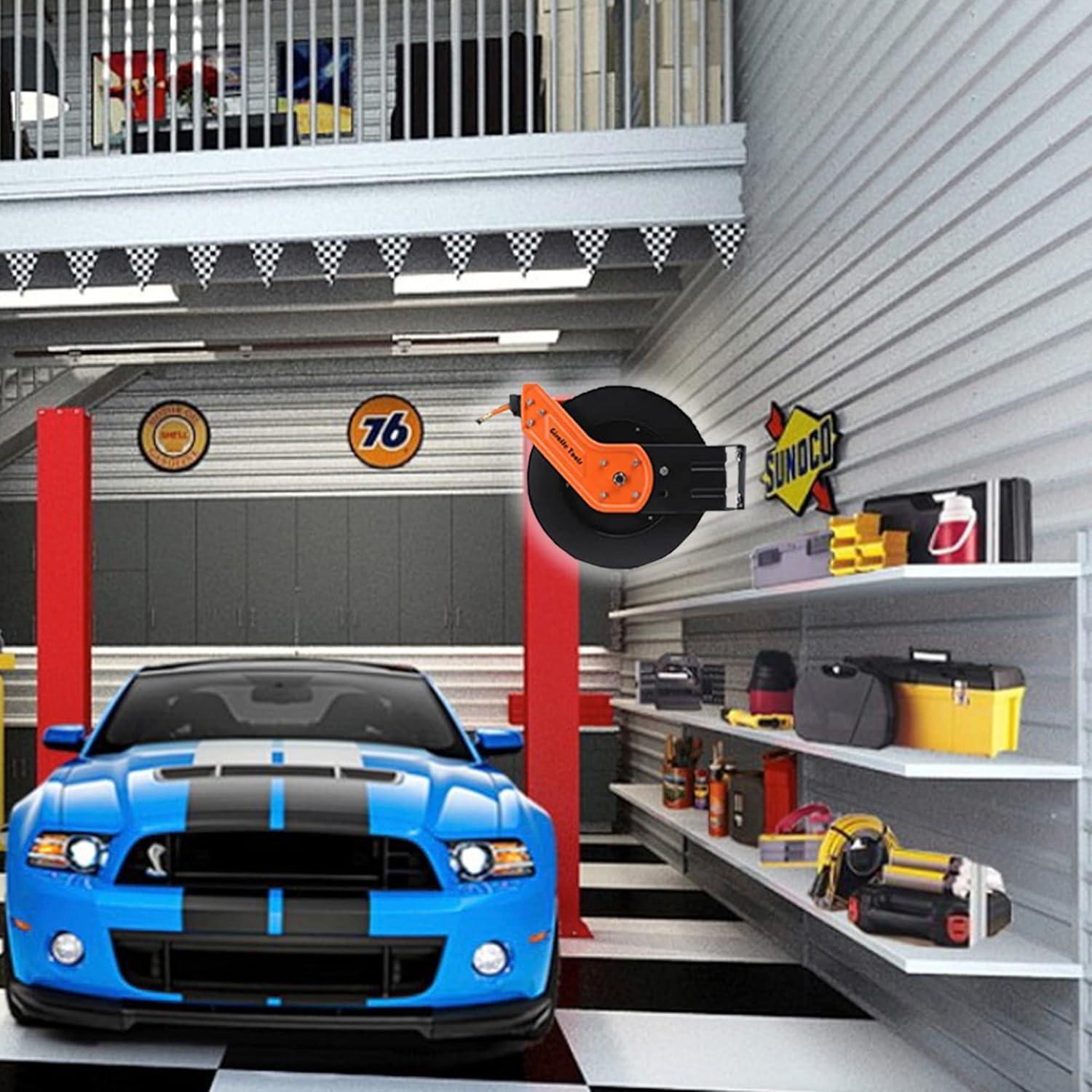 Carrete Retráctil de Manguera de Aire Giraffe Tools TA10 25ft