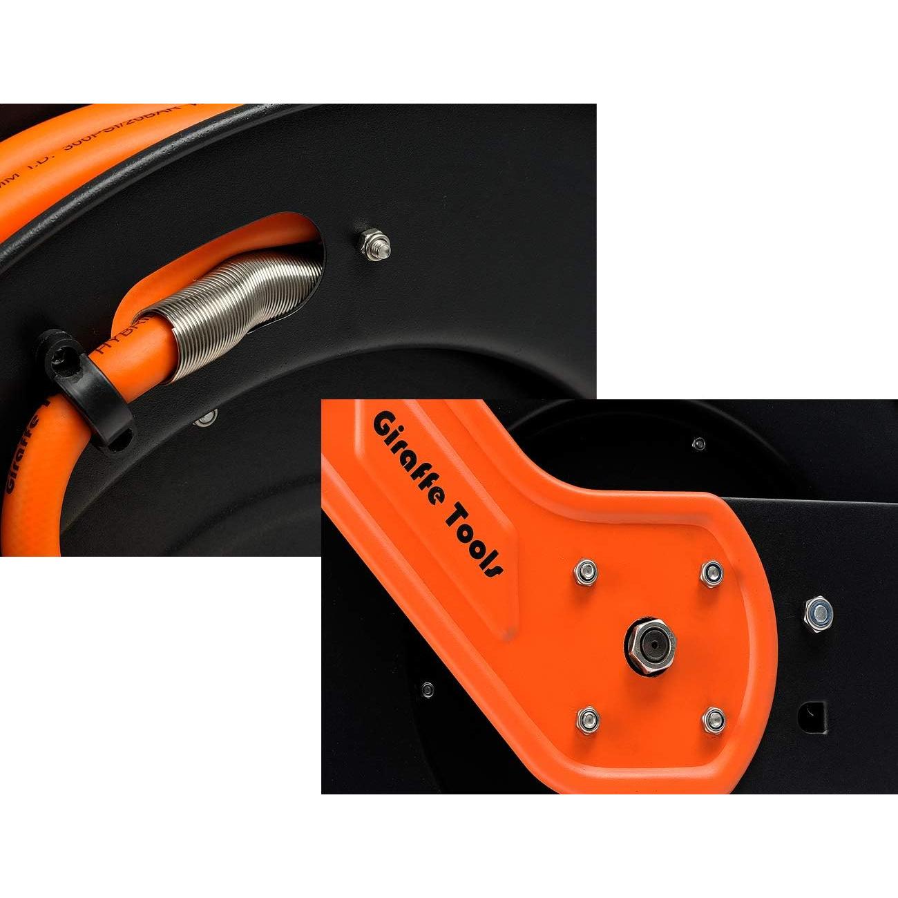 Carrete Retráctil de Manguera de Aire Giraffe Tools TA10 25ft