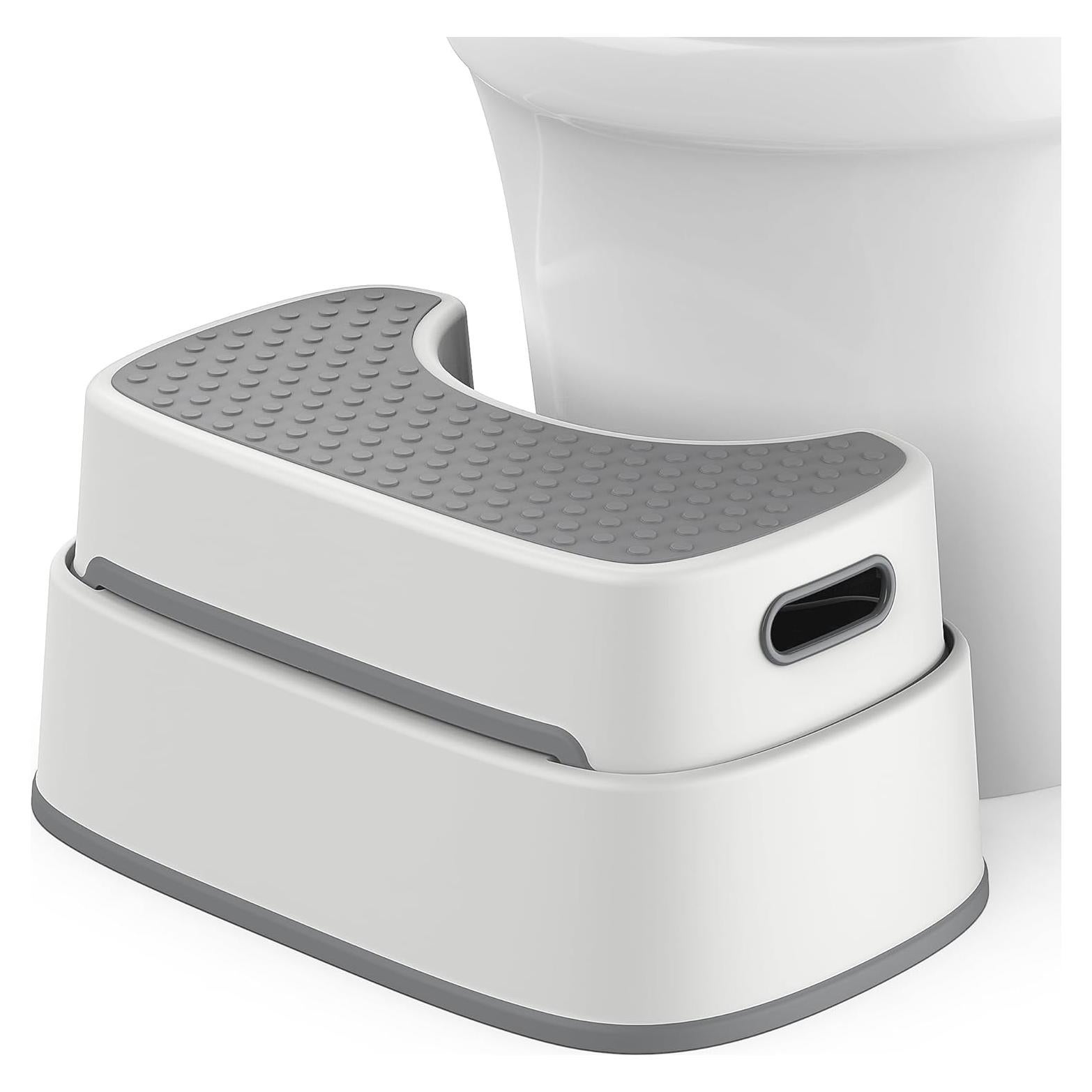 Taburete de Inodoro MR.SIGA Antideslizante 2 Escalones Gris