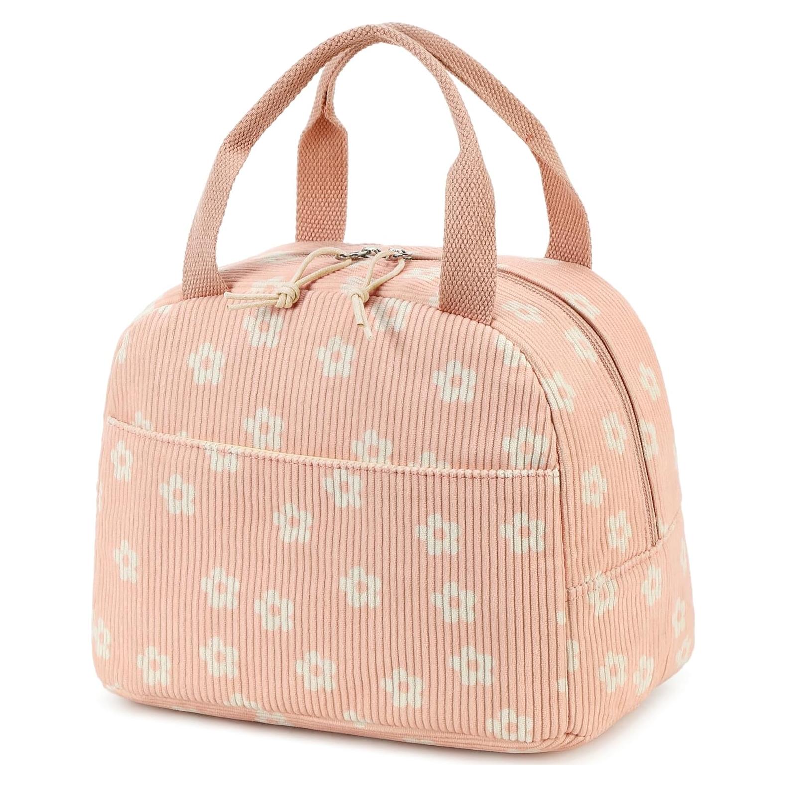 Bolsa de Almuerzo Aislada Bluboon Rosa 27x16x22cm Reutilizable