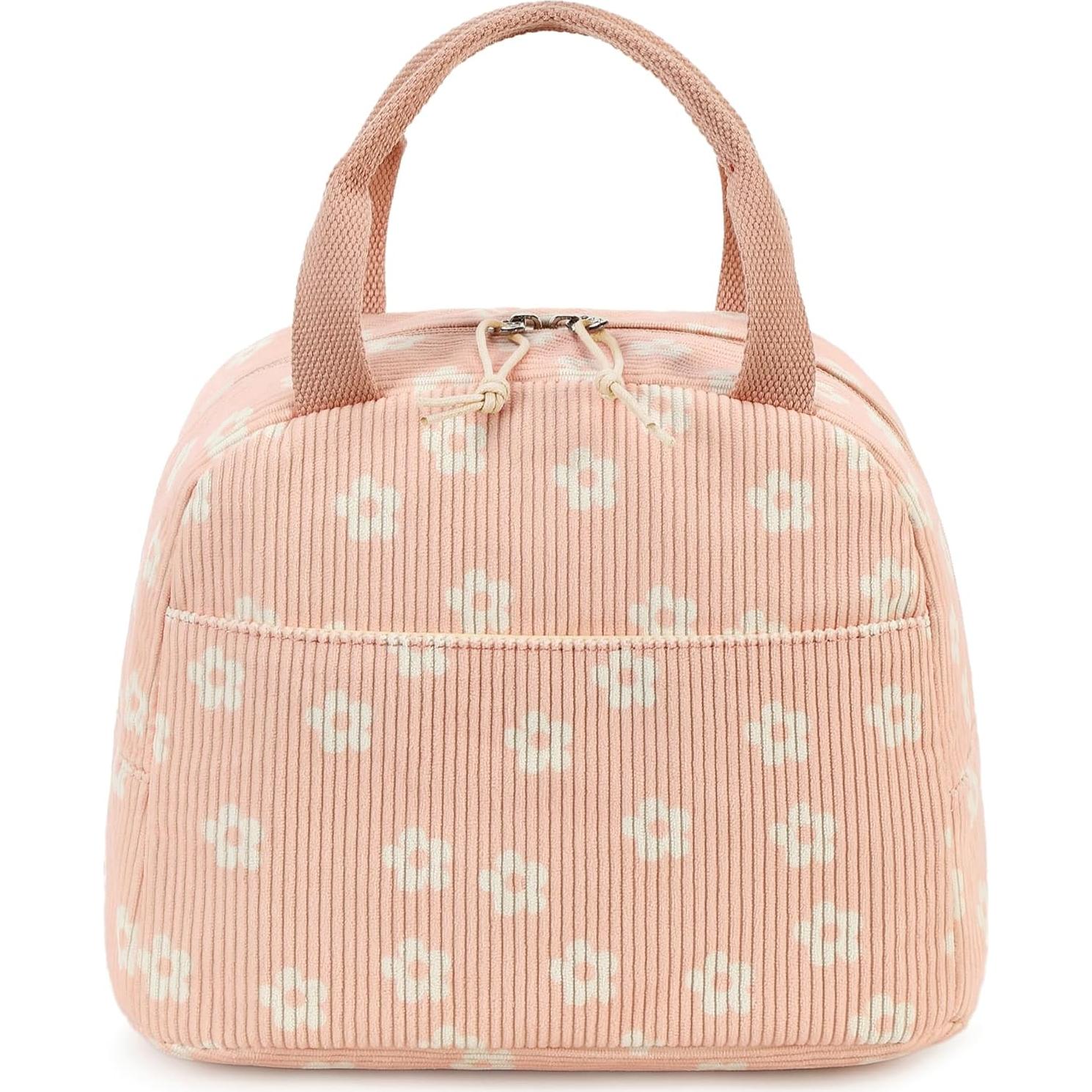 Bolsa de Almuerzo Aislada Bluboon Rosa 27x16x22cm Reutilizable