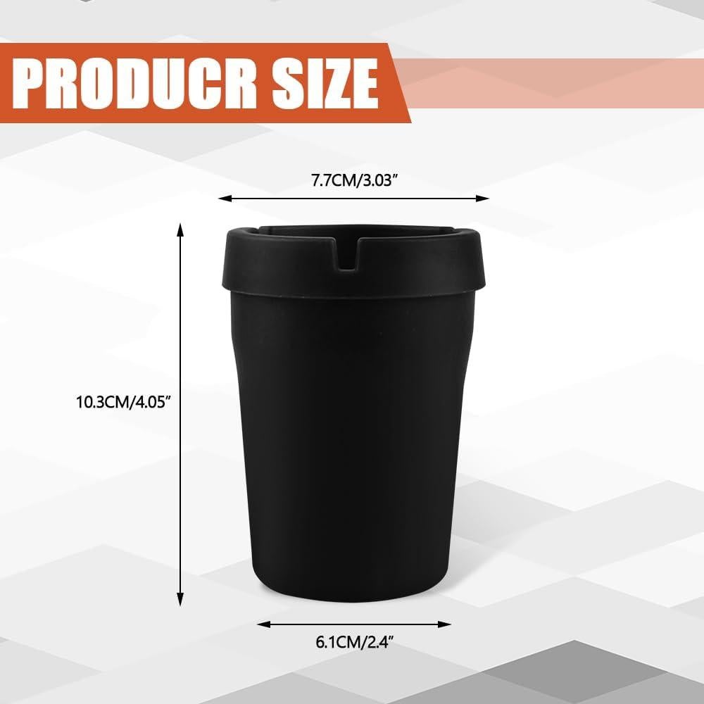 Cenicero de Coche RGOAANC Portátil Cilindro a Prueba de Olores