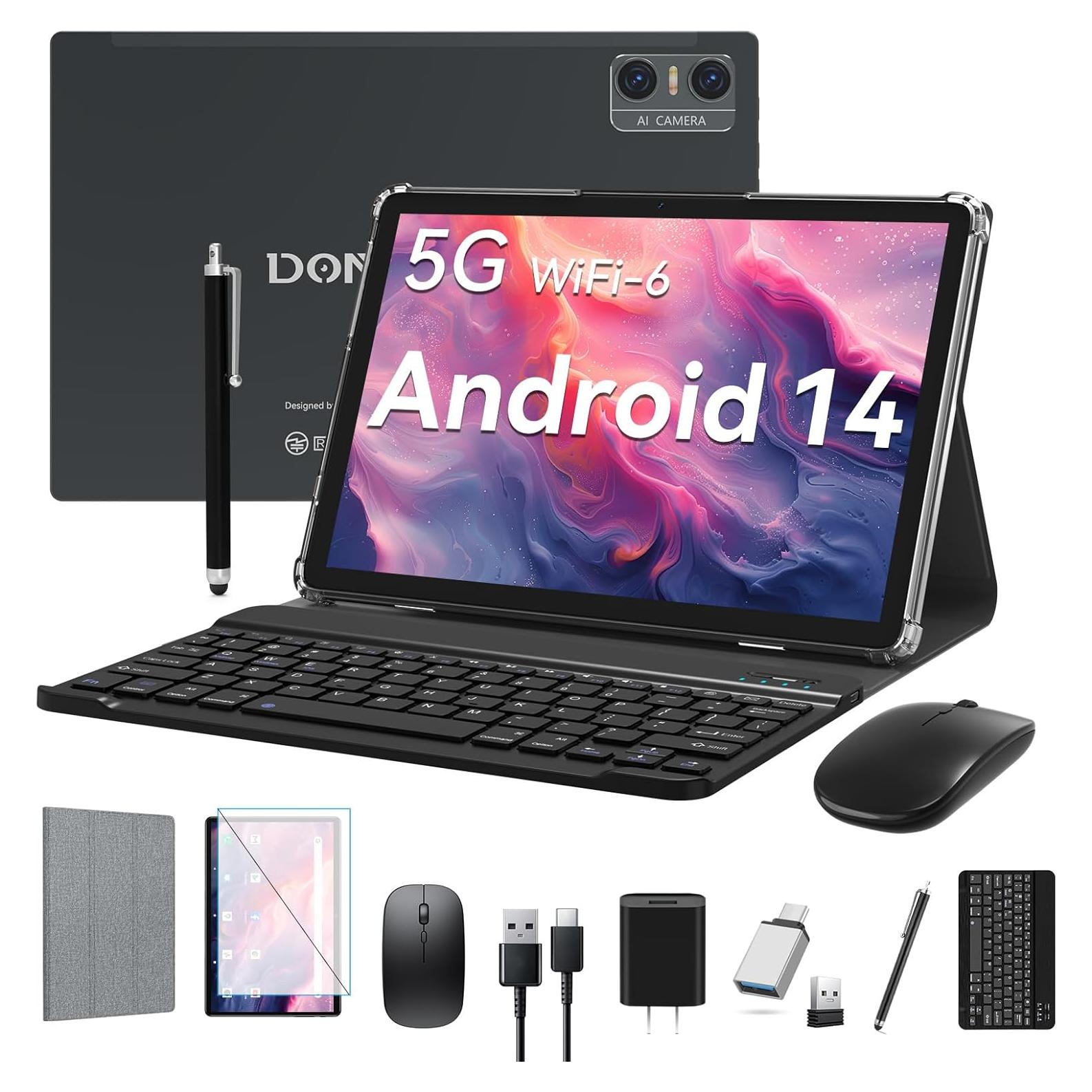 Tableta DOMATON D105 10.1" Android 14 64GB 1TB Expandible
