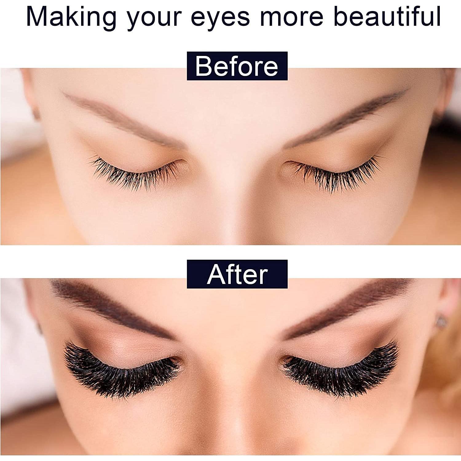 Kit de Pestañas Magnéticas Alcastar con Delineador - 10 Pares