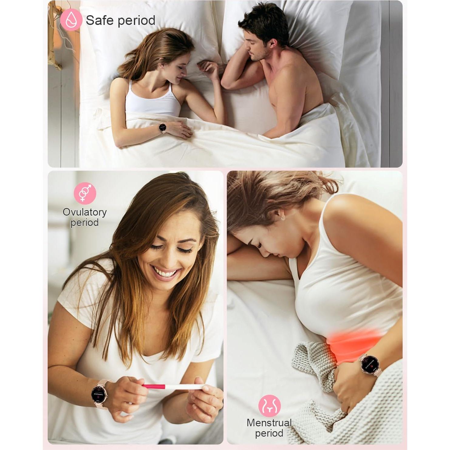 Reloj Inteligente Efolen Oro Rosa 1.19" AMOLED Fitness IP68