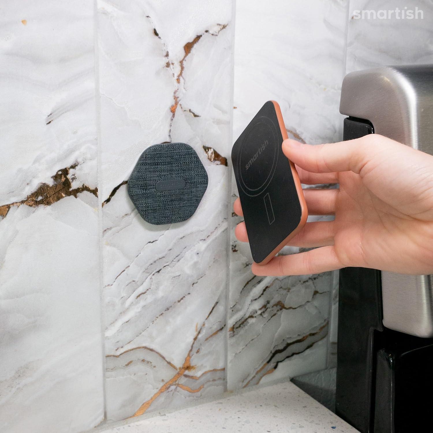 Soporte de Pared MagSafe Smartish Montañés Gris Lápiz