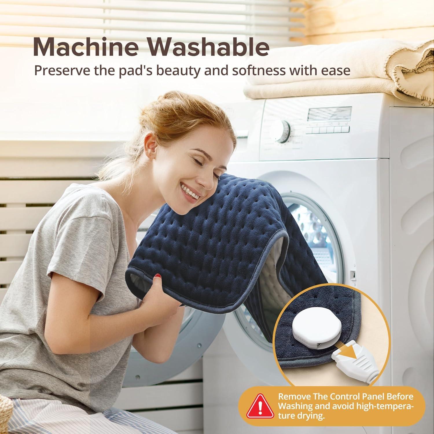 Almohadilla Térmica Eléctrica Siinsay XL 43x84cm 6 Niveles Calor