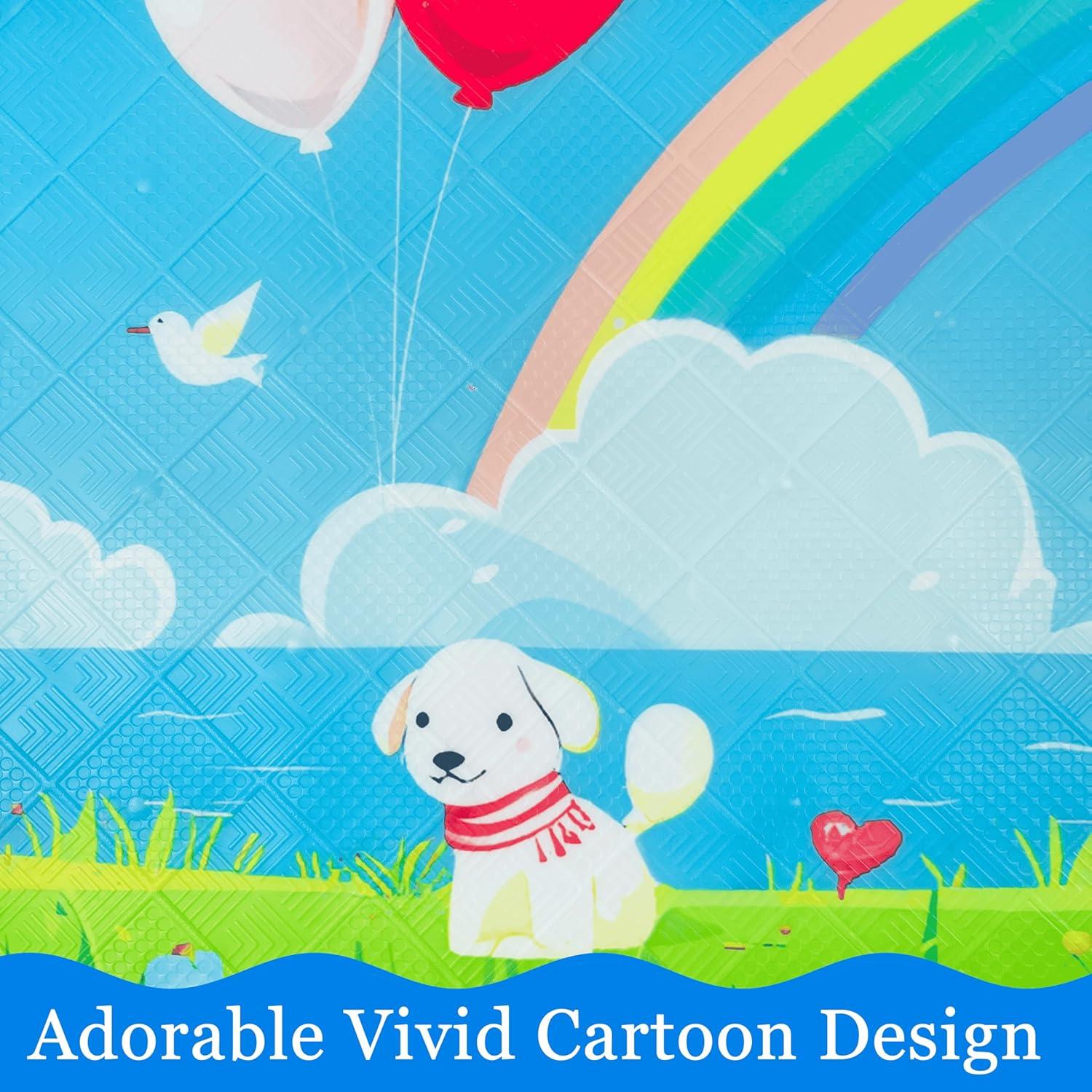 Alfombrilla Antideslizante para Bañera BOPPIE 89x38 cm Arcoíris