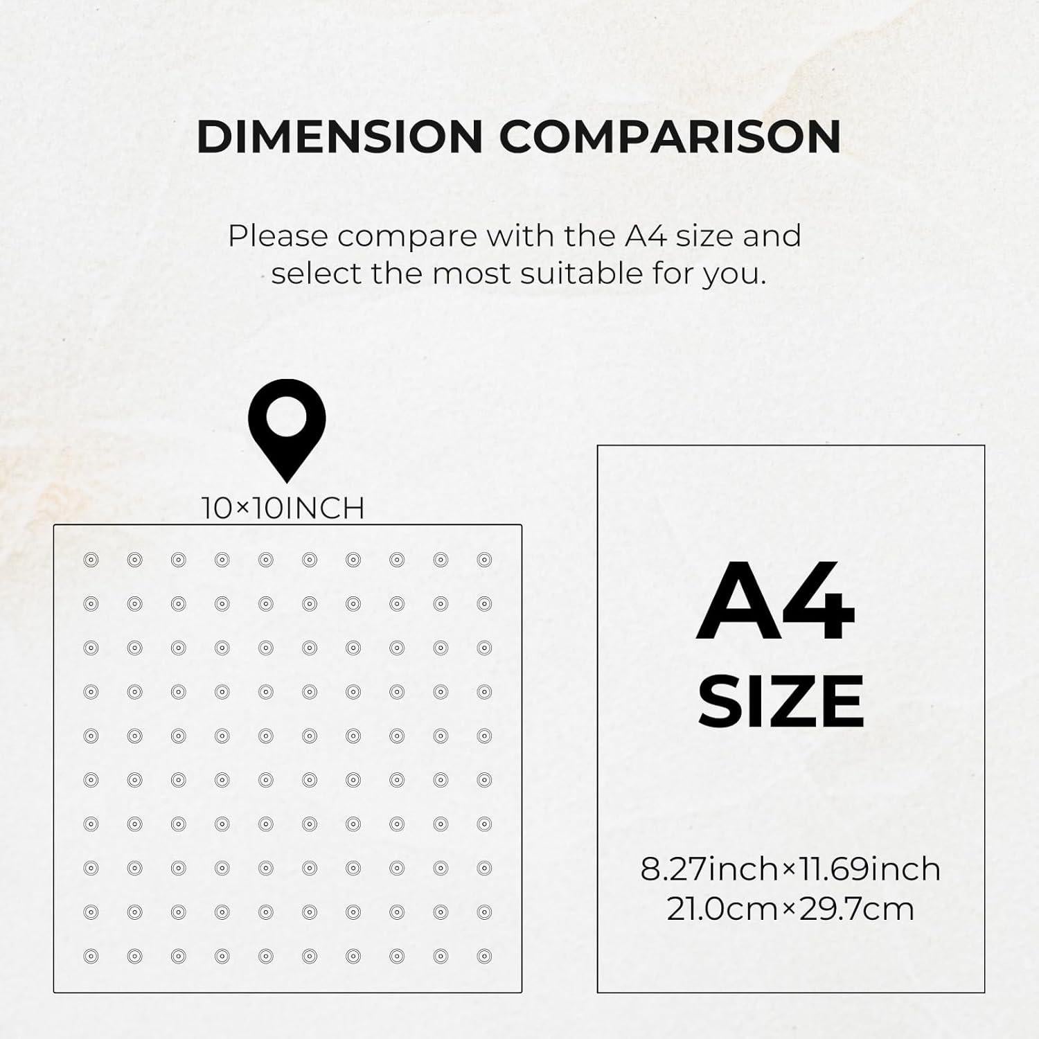 Cabezal de Ducha de Lluvia BORLON 10" Acero Inoxidable Niquelado