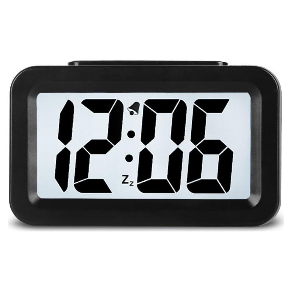 Reloj Despertador Inteligente Hense HA35 Negro con Luz Ajustable
