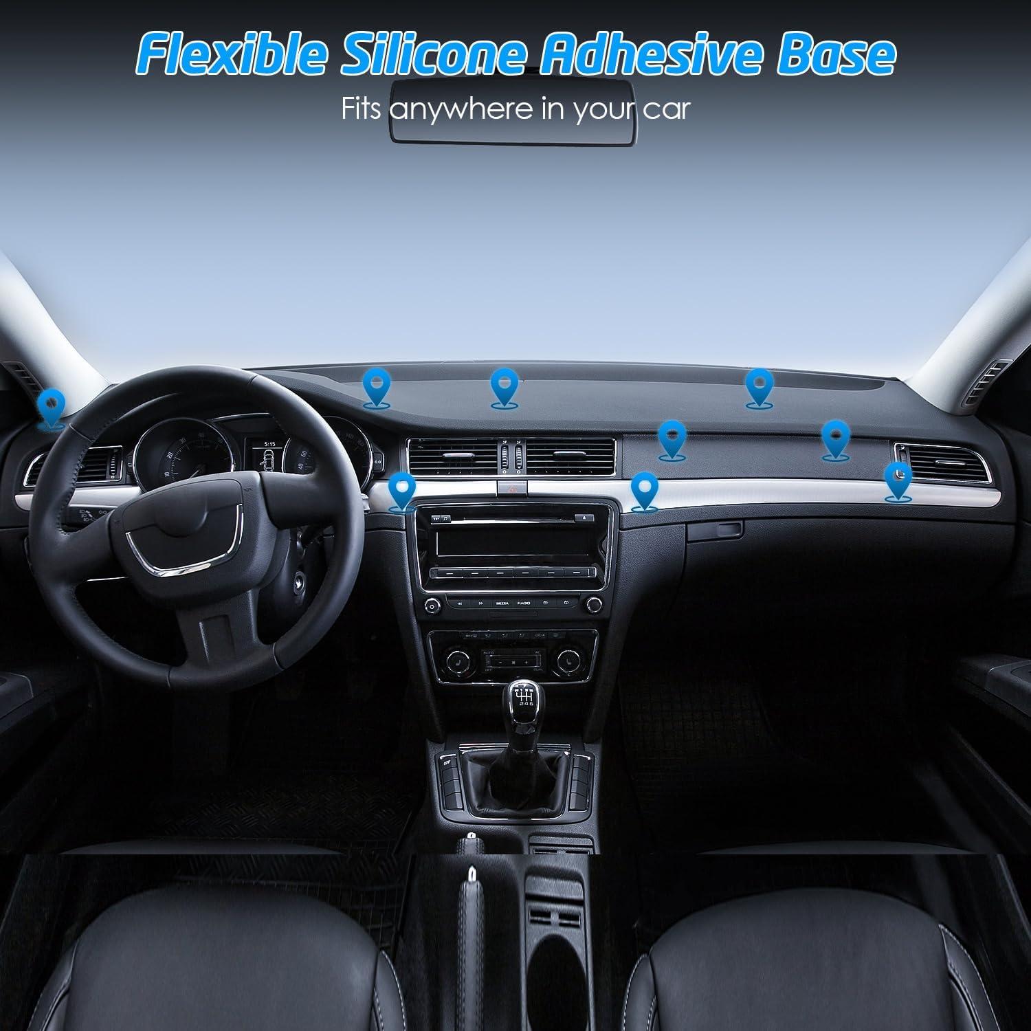 Soporte Magnético Universal WixGear para Teléfonos - Extra Delgado