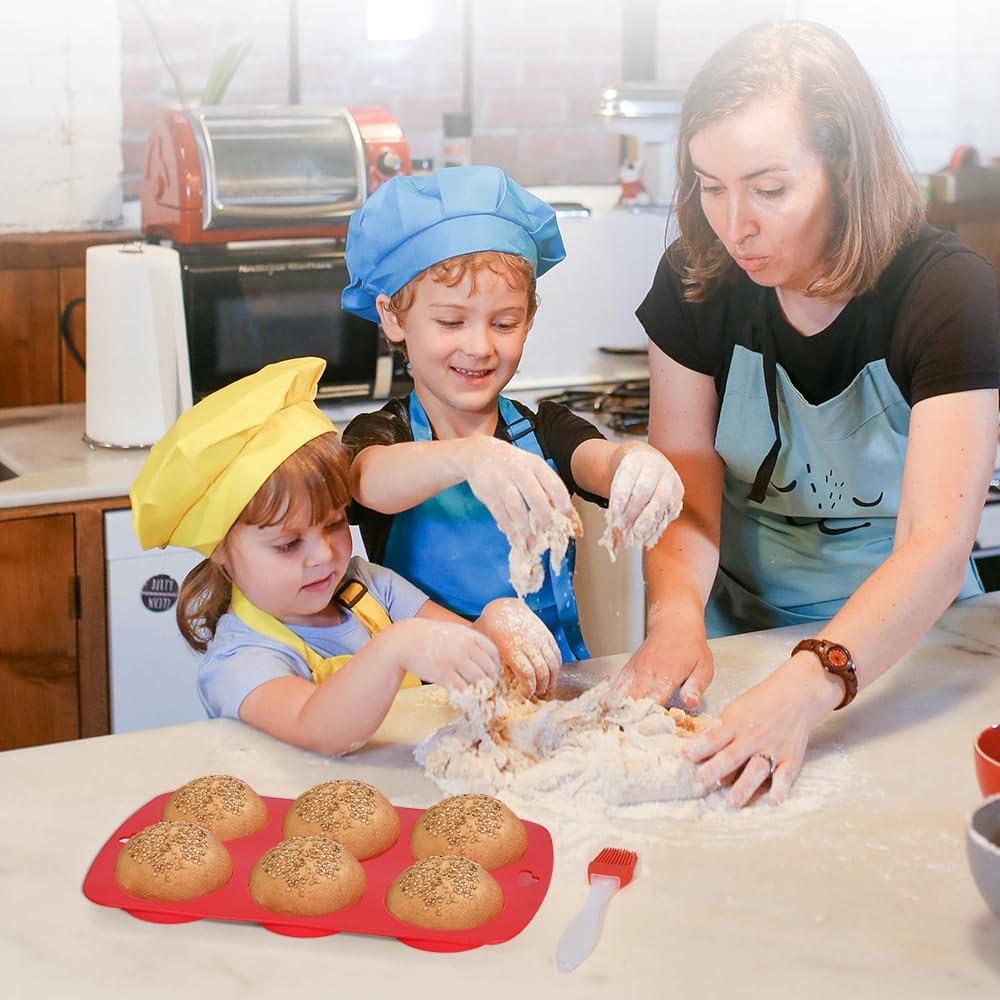 Molde de Silicona para Muffin XIAOZHIHUI 3 Piezas 7.62 cm