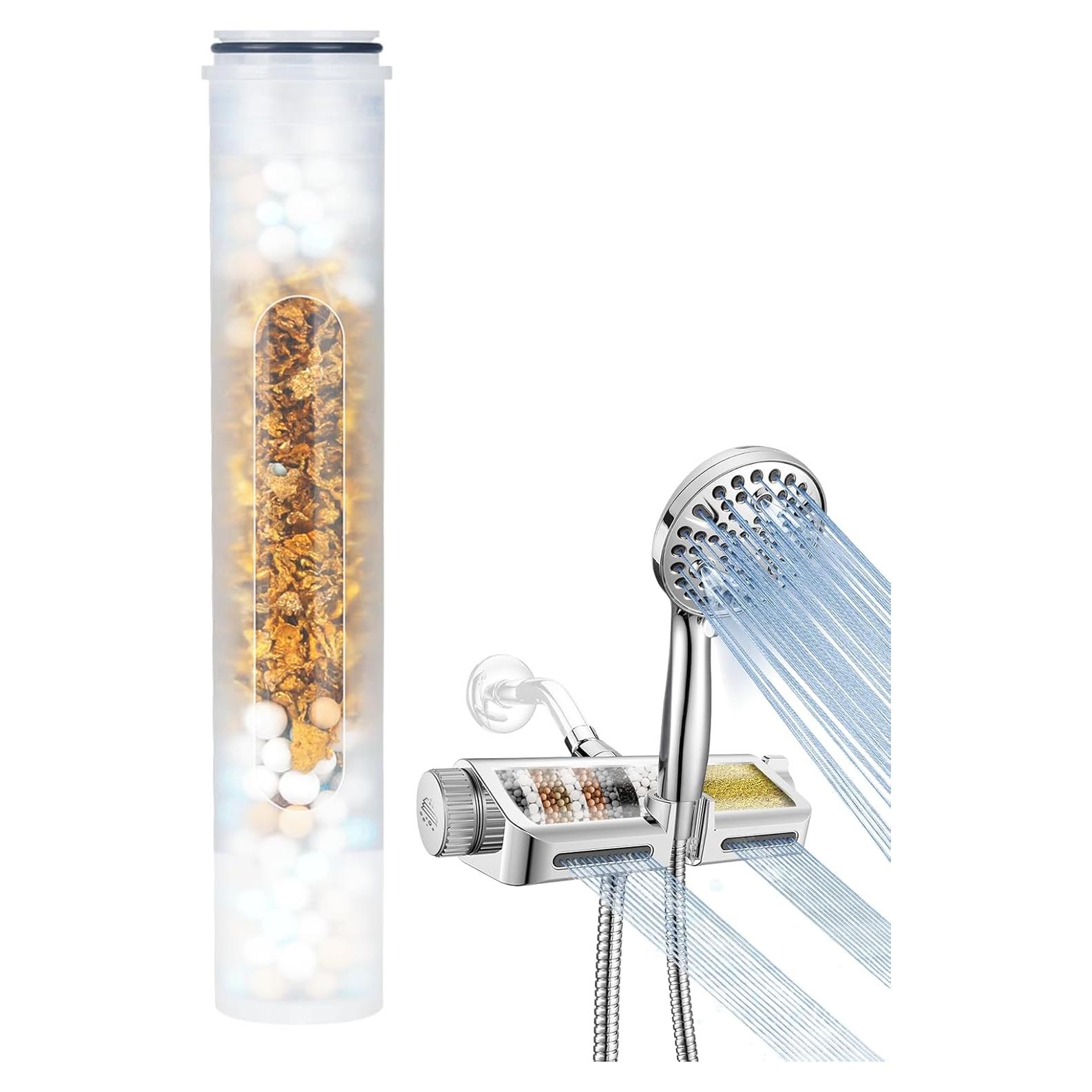 Cartucho Filtro Reemplazo MakeFit para Cabezal de Ducha 1 Paquete